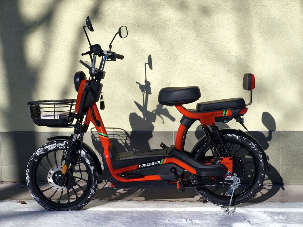 Електровелосипед Crosser CR3 Pro (1000W; 60V-20Ah AGM)