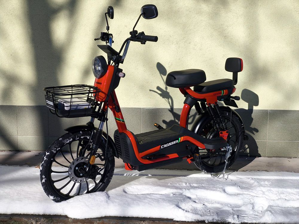 Електровелосипед Crosser CR3 Pro (1000W; 60V-20Ah AGM)