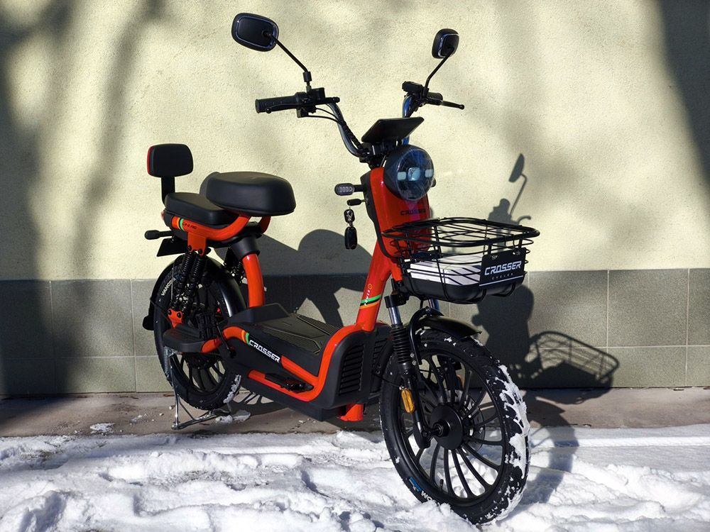 Електровелосипед Crosser CR3 Pro (1000W; 60V-20Ah AGM)