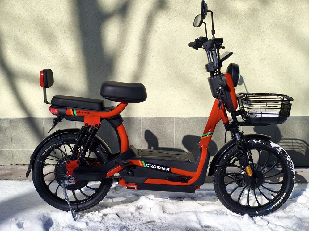 Електровелосипед Crosser CR3 Pro (1000W; 60V-20Ah AGM)