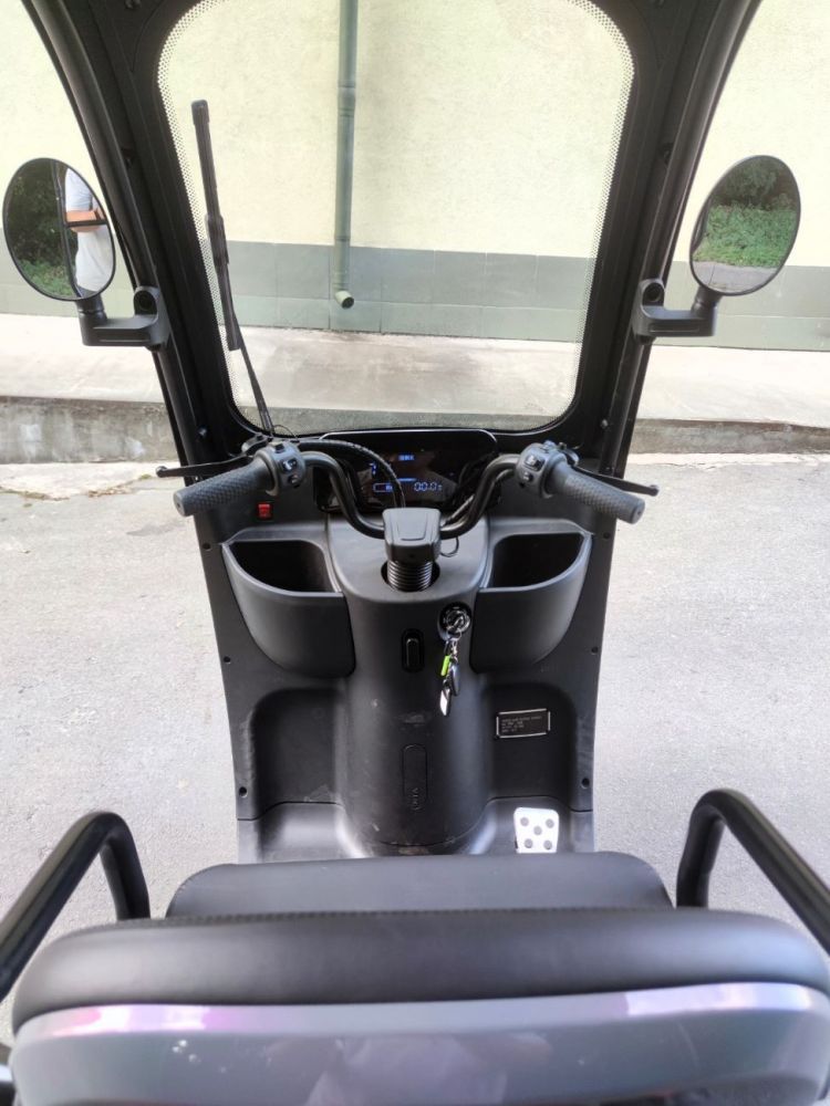 Електроскутер Crosser TR3 (800W; 72V-20Ah AGM) фіолетовий, сірий, чорний