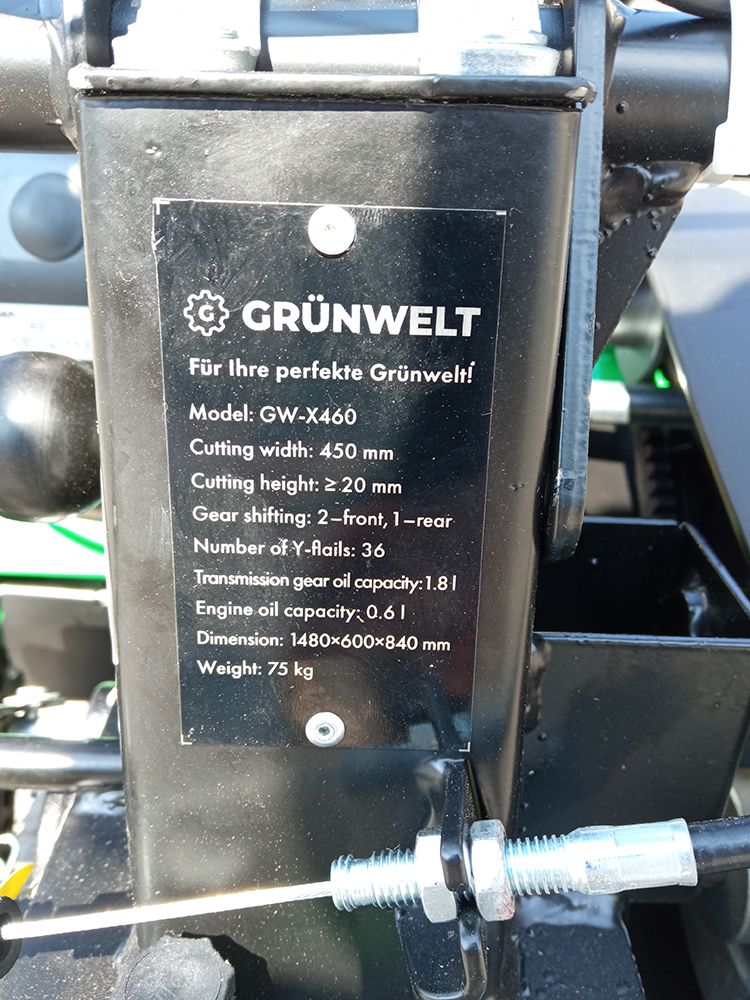 Косарка-мульчер Grünwelt GW-X460