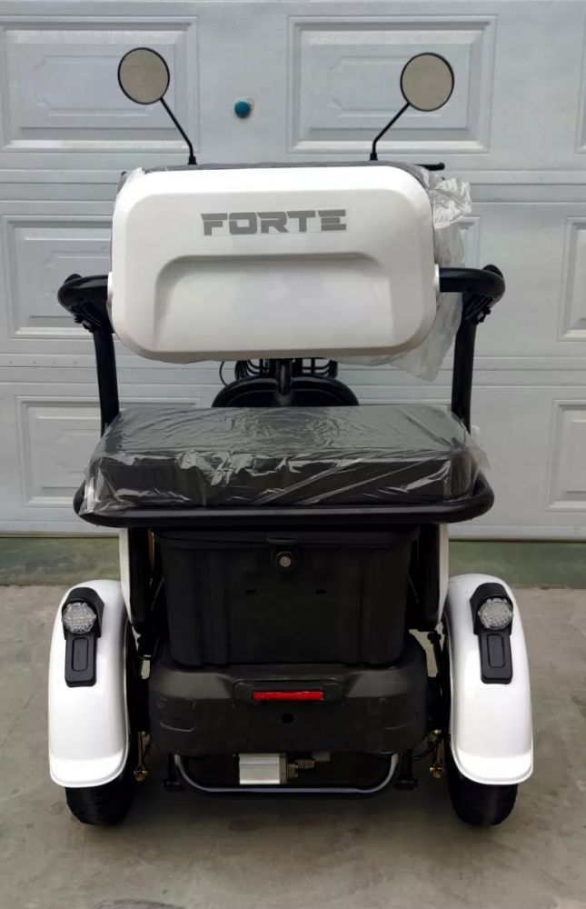 Електроскутер Forte FAMILY (650W; 60V-20Ah SLA) білий, червоний