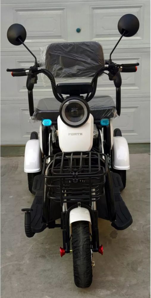 Електроскутер Forte FAMILY (650W; 60V-20Ah SLA) білий, червоний