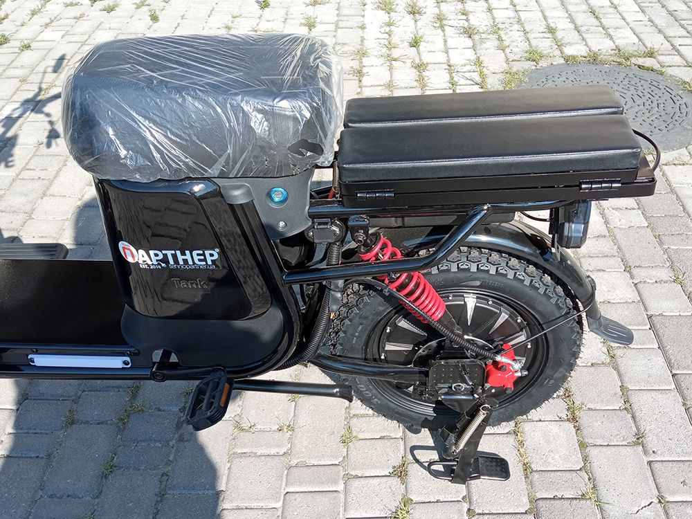 Електровелосипед Партнер Tank 12" (1200W; 60V-30Ah Li-ion)