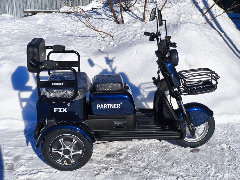 Електроскутер Партнер Fix (1000W; 72V-23Ah SLA)