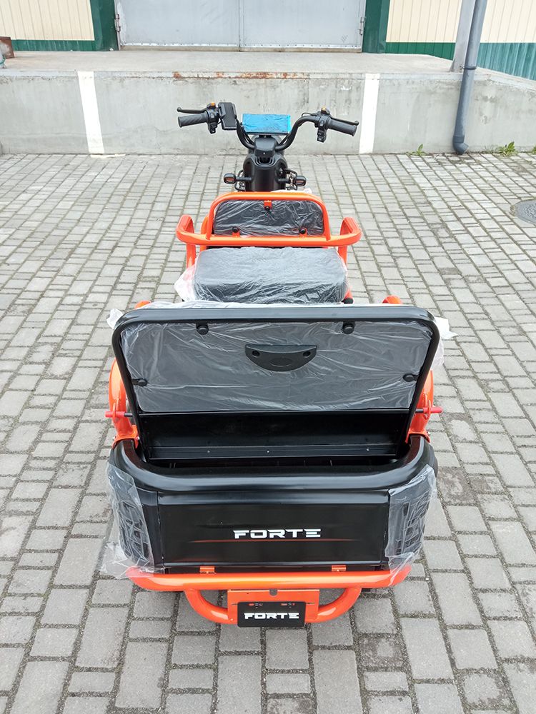 Електротрицикл Forte СARGO-P800 (800W; 72V-20Ah SLA)