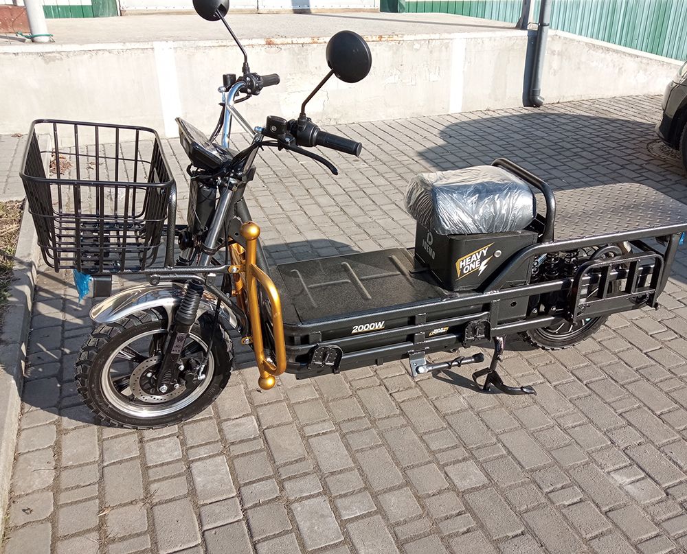 Електроскутер IDemo HEAVY ONE (2000W; 72V-20Ah Li-ion)