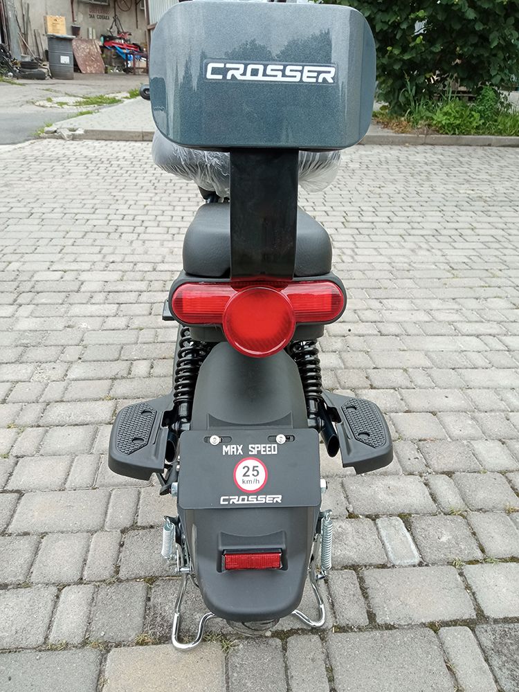 Електровелосипед Crosser CR1 (800W; 60V-24Ah AGM)