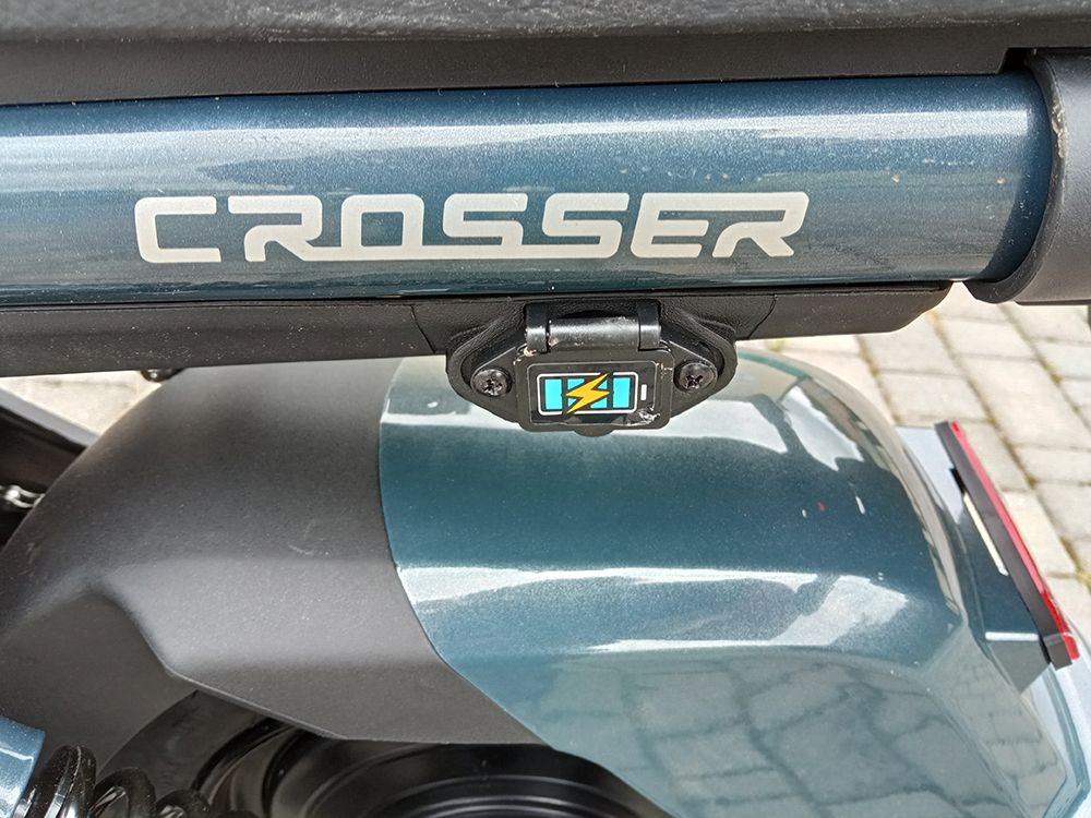 Електровелосипед Crosser CR2 (800W; 60V-24Ah AGM)