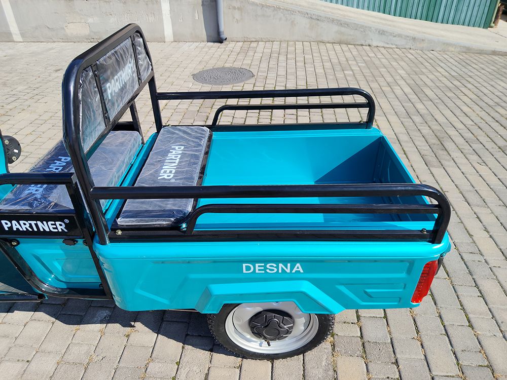 Електротрицикл Партнер Desna (1200W; 60V-36Ah AGM)