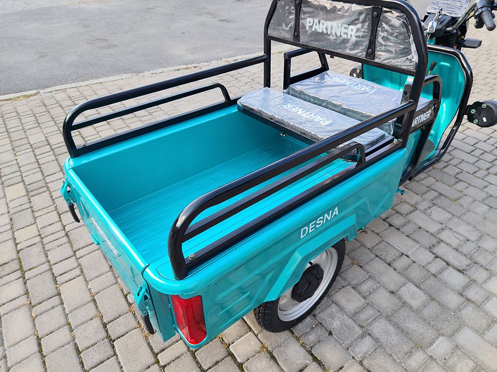 Електротрицикл Партнер Desna (1200W; 60V-36Ah AGM)