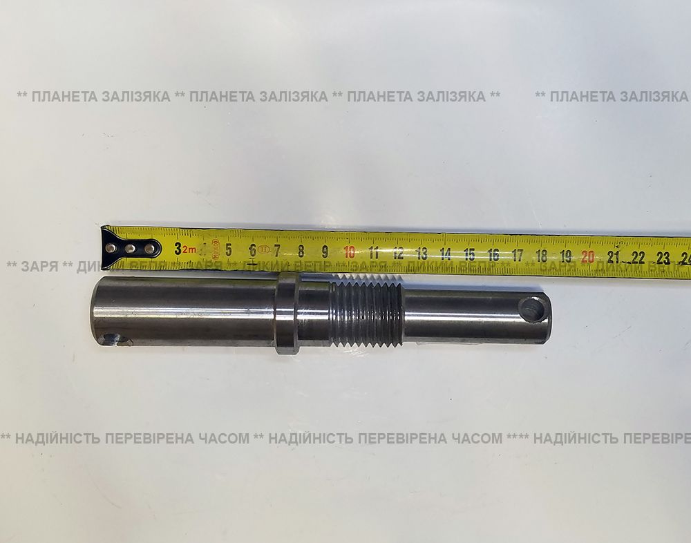 Палец L-180mm, Ø28/Ø27/M27/Ø22