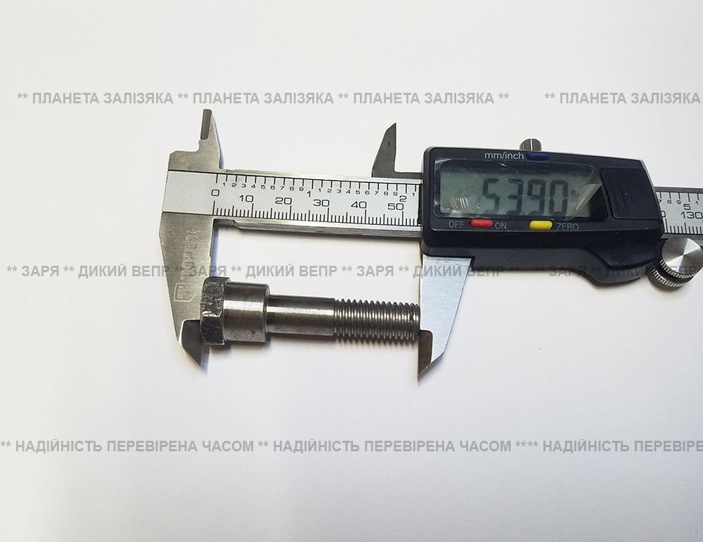 Вал натяжного ролика для мотоблочної роторної косарки