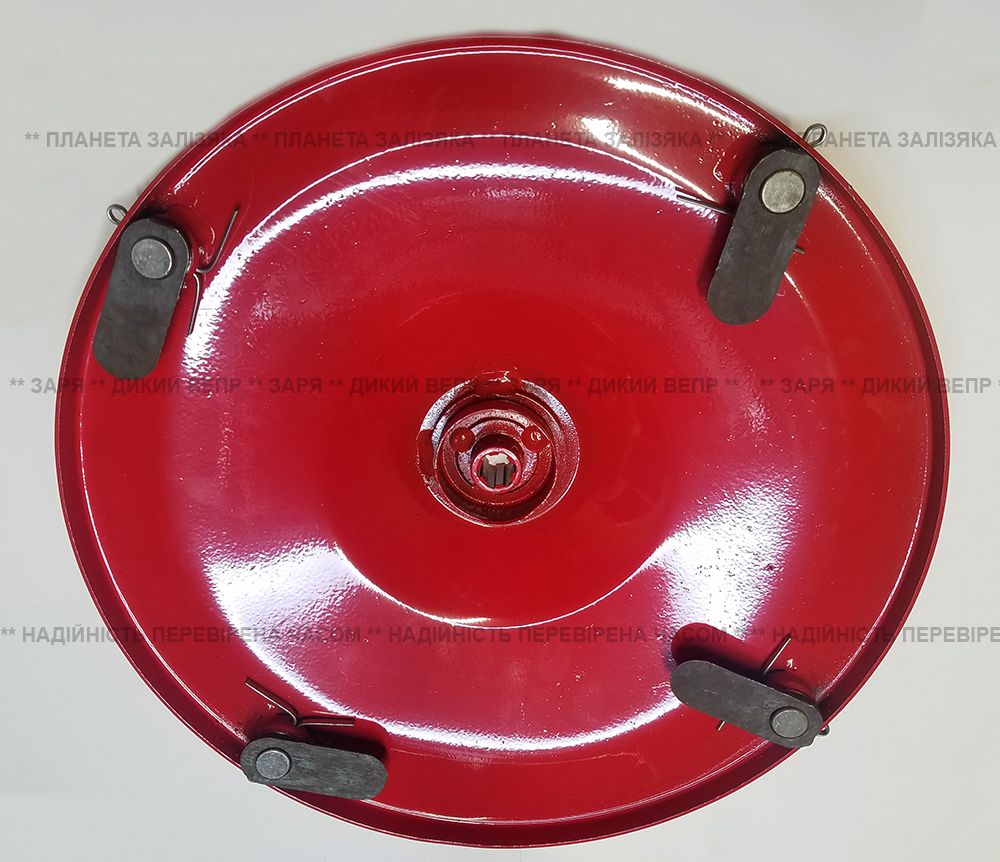 Диск (тарілка) в зборі для мотоблочної роторної косарки