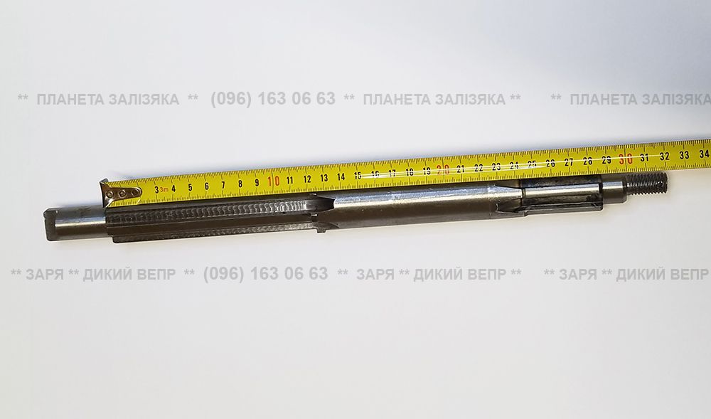 Вал первичный L-370мм для КПП мототрактора (НШ)