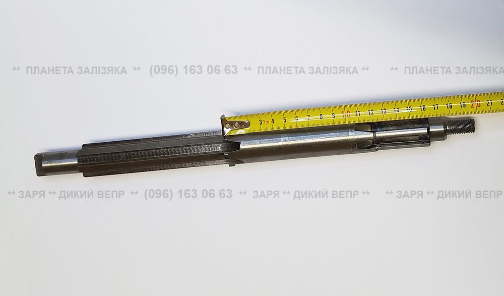 Вал первичный L-370мм для КПП мототрактора (НШ)