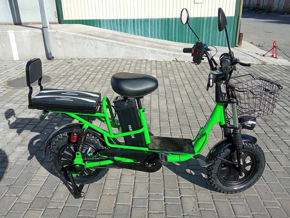 Електровелосипед Партнер Cargo (1000W; 60V-21Ah Li-ion) 16" колеса