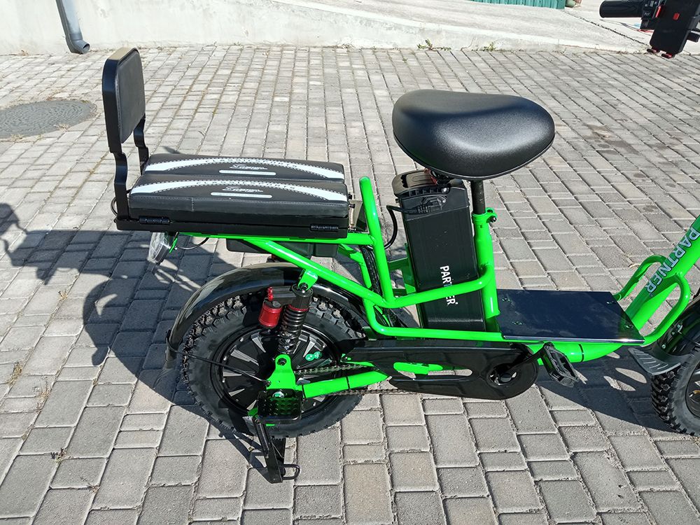 Електровелосипед Партнер Cargo (1000W; 60V-21Ah Li-ion) 16" колеса