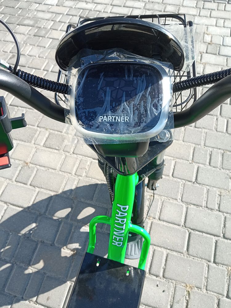 Електровелосипед Партнер Cargo (1000W; 60V-21Ah Li-ion) 16" колеса