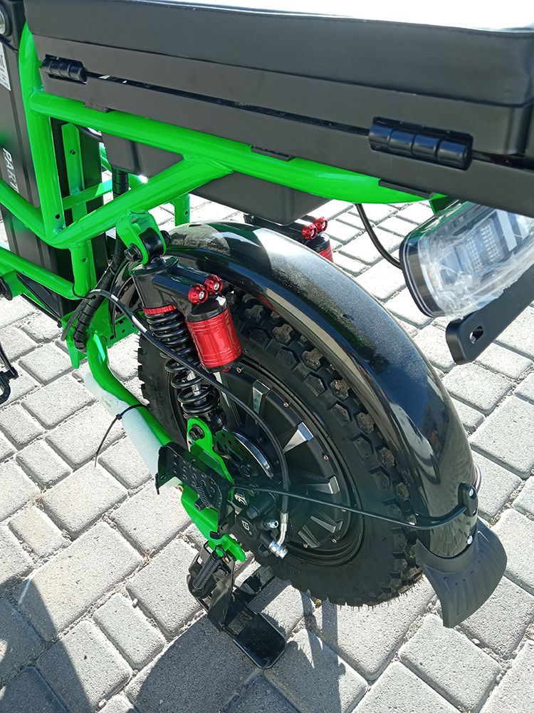 Електровелосипед Партнер Cargo (1000W; 60V-21Ah Li-ion) 16" колеса