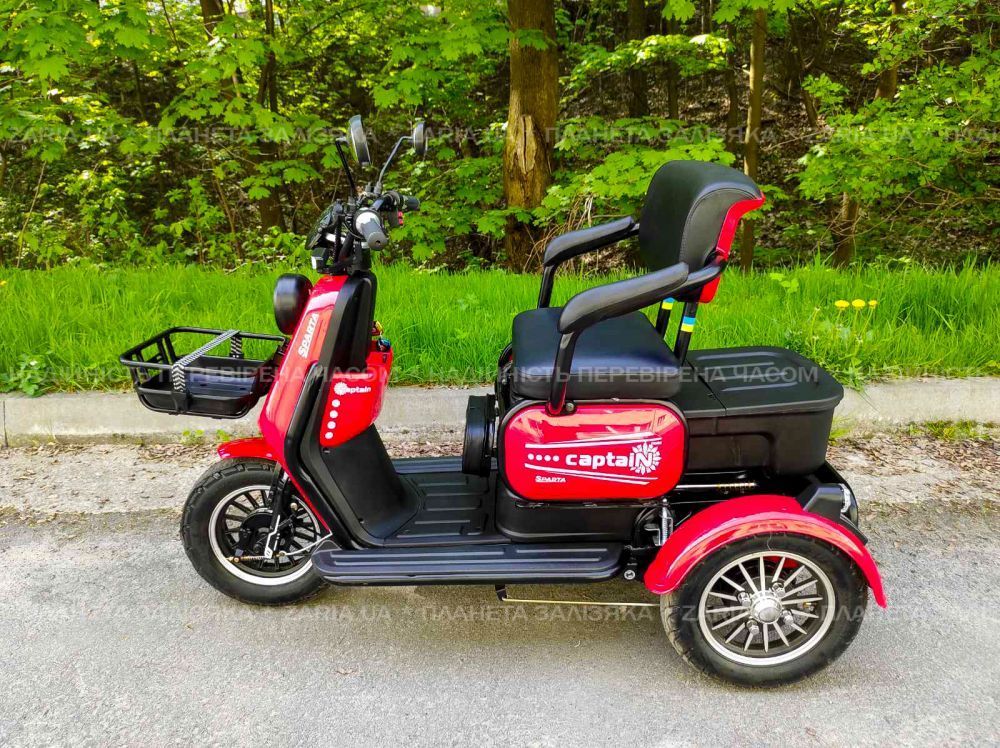 Електроскутер SPARTA CAPTAIN (800W; 60V-20Ah SLA)