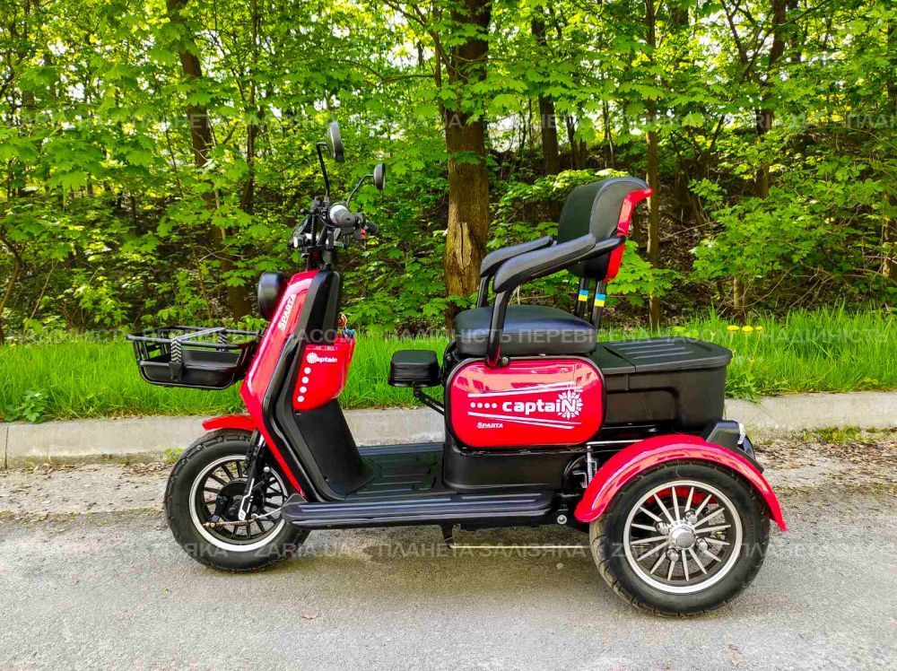 Електроскутер SPARTA CAPTAIN (800W; 60V-20Ah SLA)