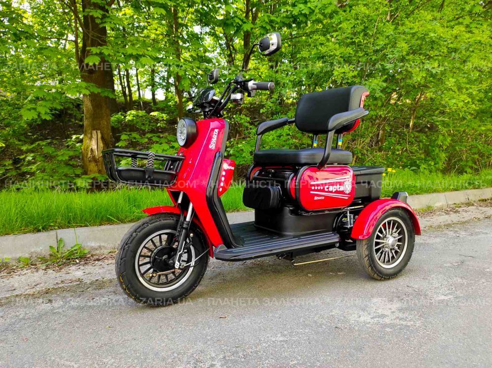 Електроскутер SPARTA CAPTAIN (800W; 60V-20Ah SLA)