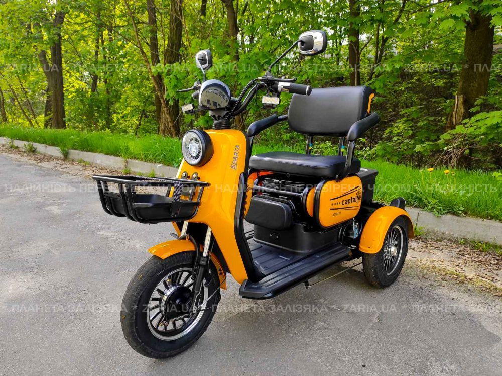 Електроскутер SPARTA CAPTAIN (800W; 60V-20Ah SLA)