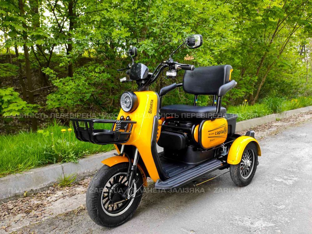 Електроскутер SPARTA CAPTAIN (800W; 60V-20Ah SLA)