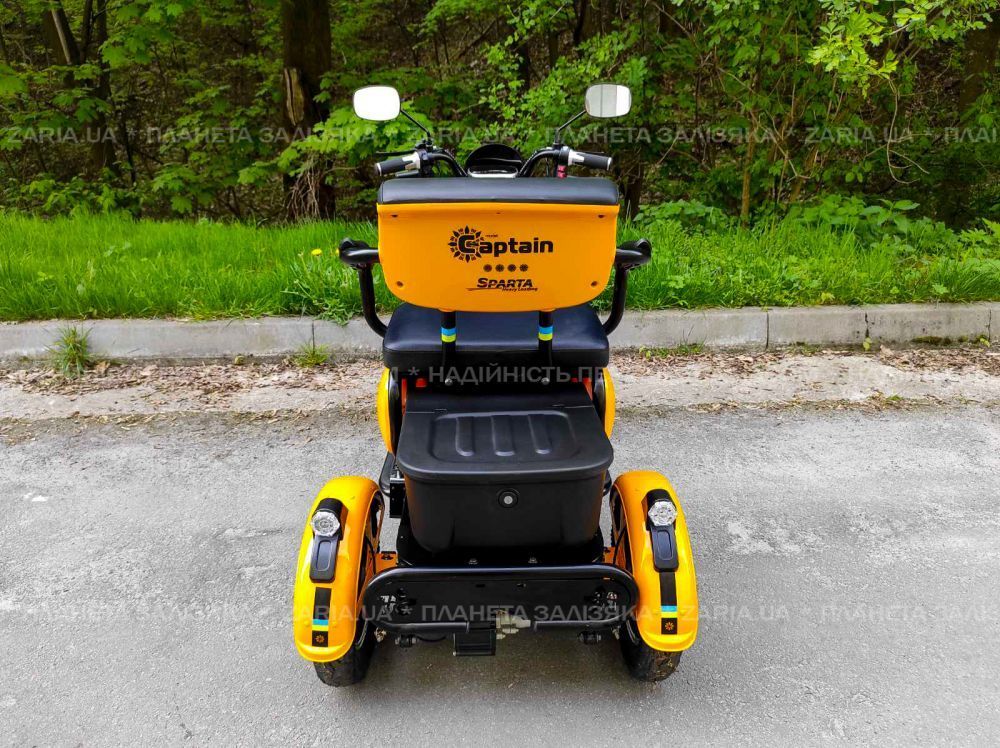 Електроскутер SPARTA CAPTAIN (800W; 60V-20Ah SLA)