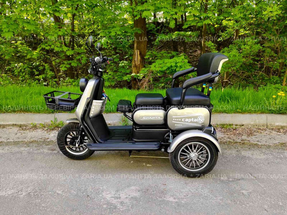 Электроскутер SPARTA CAPTAIN (800W; 60V-20Ah SLA)