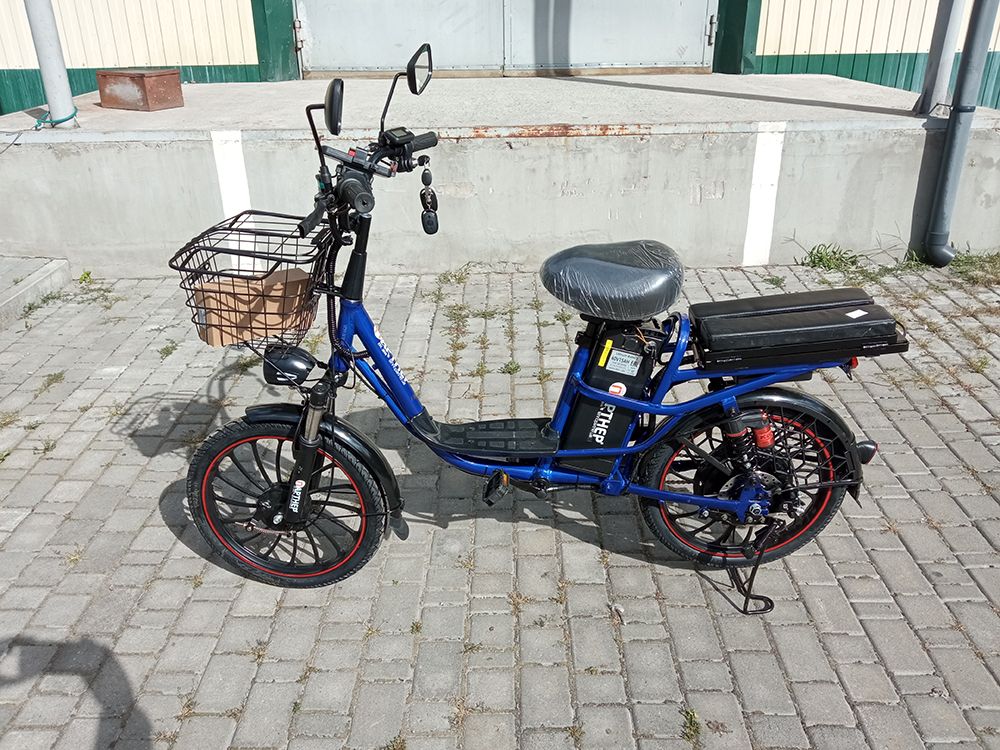 Електровелосипед AIDA LUX Партнер (600W; 60V-15Ah Li-ion)