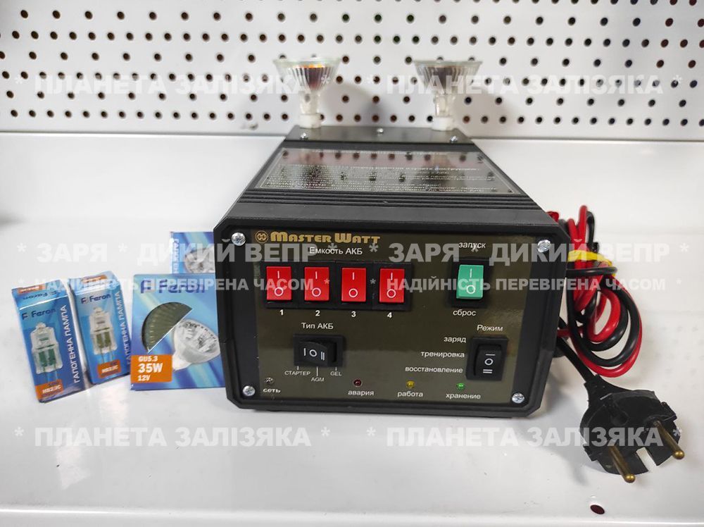Зарядно-відновлювальний пристрій Master Watt