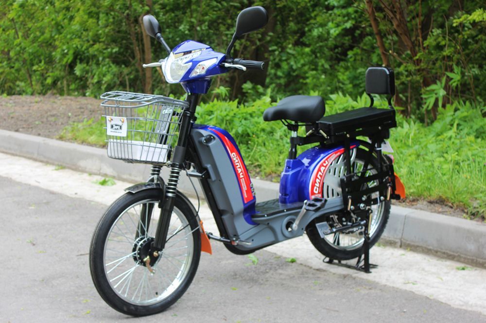 Електровелосипед Заря Силач (450W; 60V-12Ah GEL)