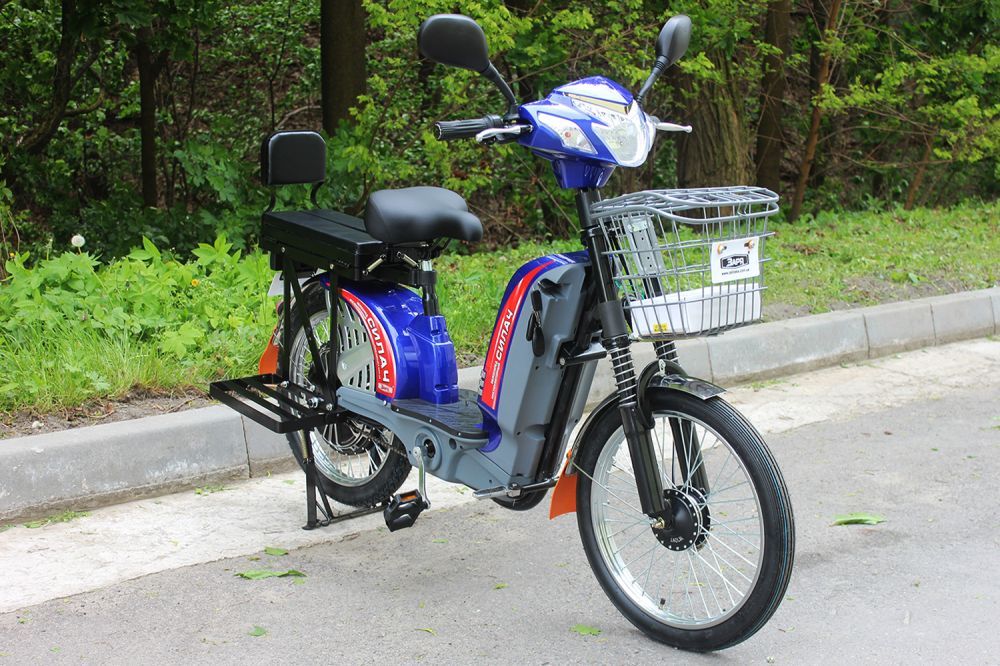 Електровелосипед Заря Силач (450W; 60V-12Ah GEL)