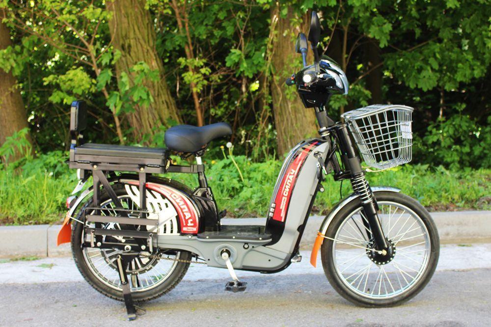 Електровелосипед Заря Силач (450W; 60V-12Ah GEL)