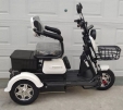 Електроскутер Forte FAMILY (650W; 60V-20Ah SLA) білий, червоний