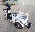 Електроскутер Forte СARGO-P800 (800W; 72V-20Ah SLA) білий, червоний