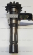 Коническая пара Z-15/22, L-240mm, для редуктора фрезы Заря, ДТЗ 1,1-1,6м