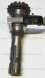 Вал первичный (хвостовик) L-240mm, Z-18 для редуктора фрезы Заря, ДТЗ 1,1-1,6м