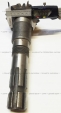 Вал первичный (хвостовик) L-240mm, Z-18 для редуктора фрезы Заря, ДТЗ 1,1-1,6м