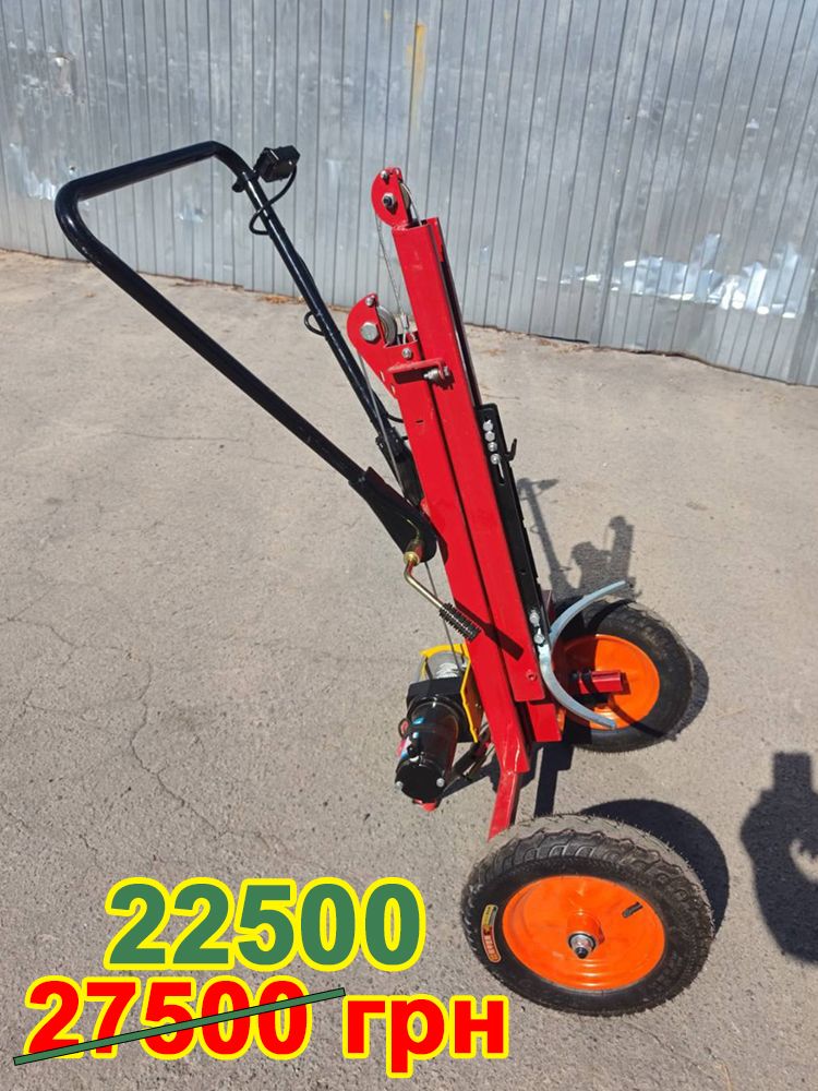 Візок-штабелер акумуляторний з лебідкою 12V / 3000 lbs Веприк-1