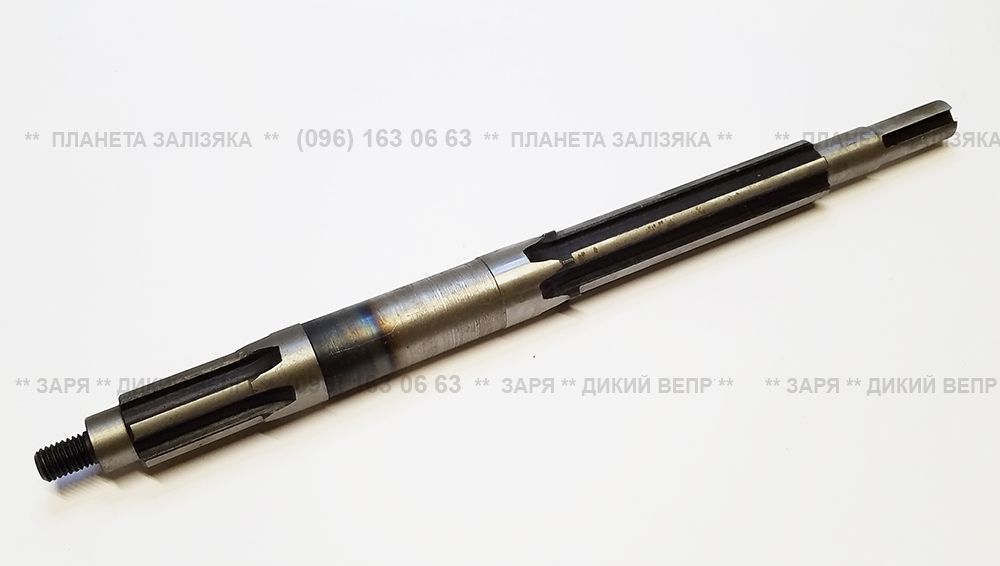 Вал первинний L-390мм UA для КПП мотоблока, мототрактора