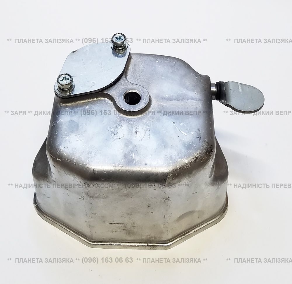Крышка клапанов для двигателя R195 с окном - алюминий