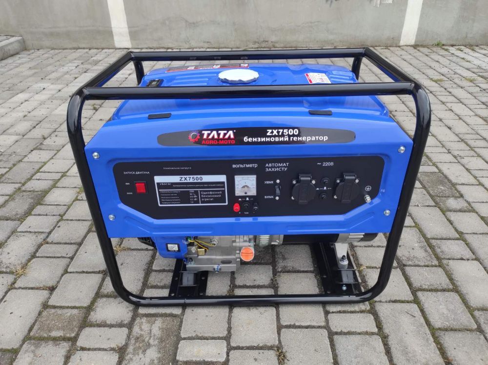 Генератор бензиновий TATA ZX7500