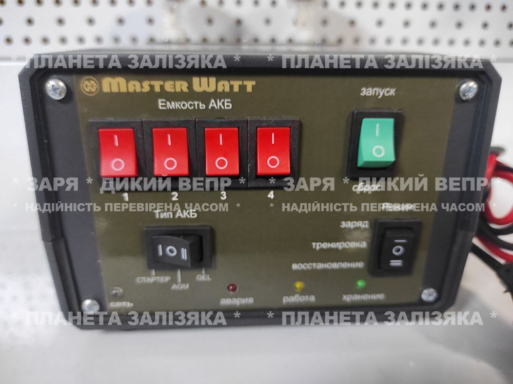 Зарядно-відновлювальний пристрій Master Watt
