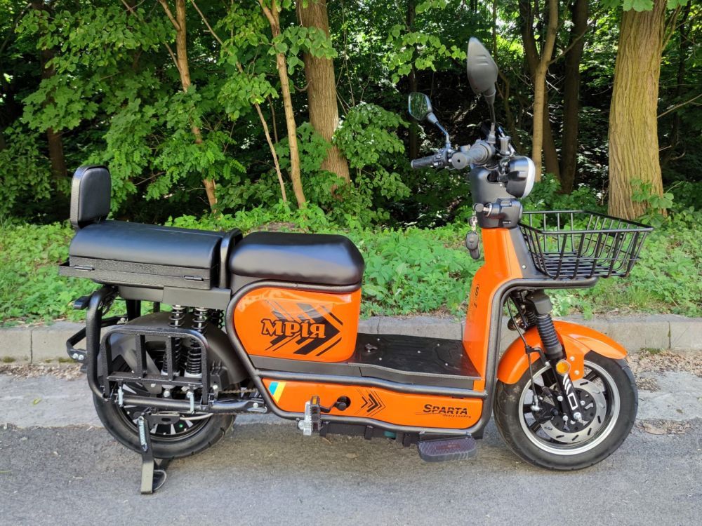 Електровелосипед SPARTA MRIYA NEW-2024 (1200W; 72V-20Ah SLA)