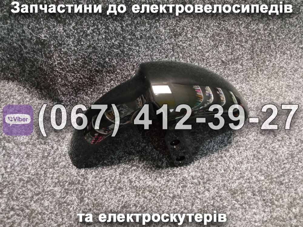 Крыло переднее пластик черное Crosser CR9