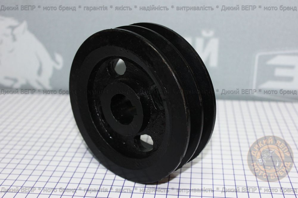 Шків ведучий Ø28mm/D-180mm для тракторної сегментної косарки 1,4-1,8